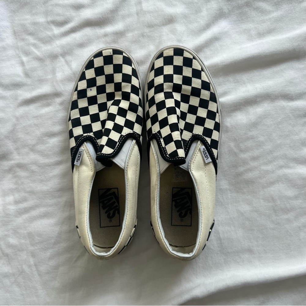 Checkered Vans